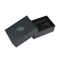 Caja de Regalo de Cartón Rígido de Lujo con Logotipo Personalizado, Tapa Extraíble, Materiales Reciclados, Grabado en Relieve, Laminación Mate, Impresión a Color Personalizada