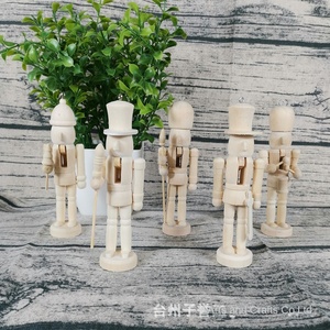 Kit de peinture pour poupée en <span class=keywords><strong>bois</strong></span> naturel brut de 12 cm, modèle <span class=keywords><strong>Casse</strong></span>-<span class=keywords><strong>Noisette</strong></span>, pour enfants, à <span class=keywords><strong>peindre</strong></span> soi-même - Product Image 2