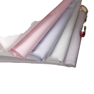 Tissu <span class=keywords><strong>Popeline</strong></span> 100% Coton Peigné Tissé Anti-UV Imperméable Thermocollant Teint Uni Poids Moyen (90-120 g/m²) pour Chemises Bébé/Homme - Product Image 6