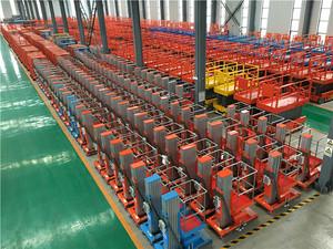 Elevador de Mástil Vertical Eléctrico Portátil KCCL, 12 m de Altura Máxima, Construcción de Aleación de Aluminio, Capacidad de 125 kg, para Obras de Construcción - Product Image 5
