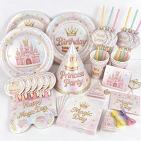 Décorations de fête de Noël/Nouvel An holographiques de 7/8/9 pouces - Ensemble de vaisselle jetable, chapeaux de paille et sacs, style nordique, pour usage extérieur