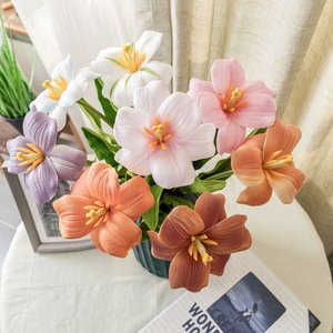 Tulipanes Artificiales CallaFloral MW08088 Multicolor, Flores Decorativas para Interiores del Hogar - Product Image 1