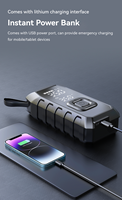 Pompe à air portable Tpson populaire 8000 mAh à gonflage rapide avec écran LCD pour usage polyvalent