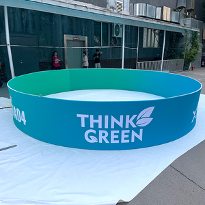 Nhà máy tùy chỉnh vuông treo vòng quảng cáo căng thẳng hiển thị khung cho trần cho triển lãm thương mại và hội nghị - Product Image 1