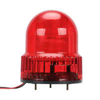 Hochwertige DC12/24V CE-Zertifizierte Rotierende Ton- und Lichtwarnung LED-Warnleuchte Wasserdichter Stroboskop-Indikator