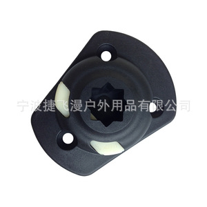 Accessoires pour kayak à pédales de pêche, base en forme d'éventail, Taiwan Chi Mei, matériau ABS PA-777D, capacité 1-2 personnes, longueur 4m, marque JFM - Product Image 4