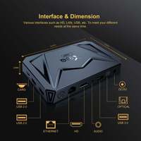 X96q Pro+ Allwinner H728 Octa-core Android TV Box 2/16/4/32/64GB Conexión de 1 Gbps Doble AC Wifi 6 Android 14