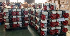 Bomba de gasolina de alta presión de metal portátil y duradera 80mm 3 pulgadas de hierro fundido de cabeza alta <span class=keywords><strong>Max</strong></span> 80m bomba - Product Image 2