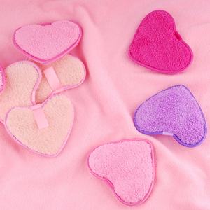 Tampons démaquillants en microfibres super doux et réutilisables Tampons démaquillants en coton pour nettoyer le visage avec logo personnalisé - Product Image 2