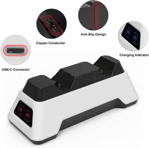 Di động thông minh nhanh chóng sạc đứng cho ps5 trò chơi điều khiển New đôi sạc với Led có dây thông tin liên lạc - Product Image 3