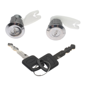 5070001 DL15504 Kit de Cilindro de Cerradura de Puerta con Llaves para Camioneta <span class=keywords><strong>Ford</strong></span> <span class=keywords><strong>F150</strong></span> F250 F350 - Product Image 4