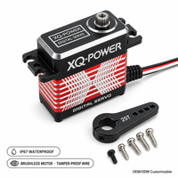Servomoteur numérique sans balais étanche XQ-Power XQ-S8335DW 35kg, haute vitesse, engrenages en acier inoxydable, boîtier tout aluminium, pour moteurs RC et camions