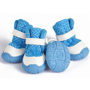 Bottes mode pour animaux domestiques, chaussures de protection en maille respirante pour petits chiens et chats - Product Image 3