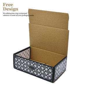 Biểu Tượng Tùy Chỉnh Thương Mại Điện Tử Cajas Rỗng Đen Xách Tay Máy Bay Cao Cấp Độc Đáo Gửi Thư Giao Hàng Hộp Cho Bao Bì - Product Image 3