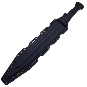 Cuchillo de Punta de Lanza de Acero Inoxidable de Alta Calidad para Caza y Supervivencia al Aire Libre, Mango G10, Grosor de 5.5mm, Espada Imperial Divina - Product Image 1