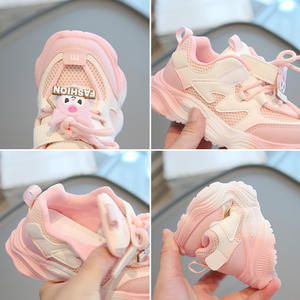 รองเท้ากีฬาเด็กฤดูใบไม้ผลิและฤดูใบไม้ร่วงสำหรับเด็กชายและเด็กหญิง อบอุ่น เป็นมิตรกับสิ่งแวดล้อม พื้นรองเท้านุ่มกันลื่น ระบายอากาศได้ดี - Product Image 3