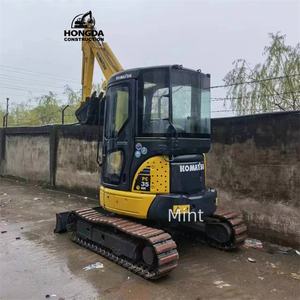 Excavadoras usadas Komatsu de Japón a la venta, miniexcavadora de orugas Komatsu PC35 de 3,5 toneladas en buenas condiciones KOMATSU35 - Product Image 1