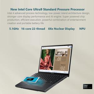 โน้ตบุ๊ก Zenbook DUO รุ่นใหม่ ปี 2025 ขนาด 14 นิ้ว จอคู่ OELD Ultra9 แรม 32GB+1TB ความละเอียด 2.8K 120Hz OLED พับได้ หน้าจอสัมผัสคู่ คอมพิวเตอร์ AI - Product Image 3