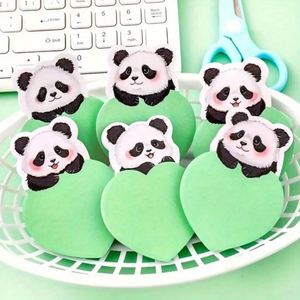 Notas Adhesivas de Alta Calidad con Diseño de Panda Alienígena, Bloc de Notas Multiusos, Papel Adhesivo para Mensajes, Notas Bonitas para la Vuelta al Cole, Oficina - Product Image 3