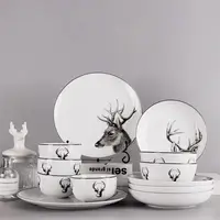 Fine Porcelain Bowls, Home Dinner Set Supplier, New Idea