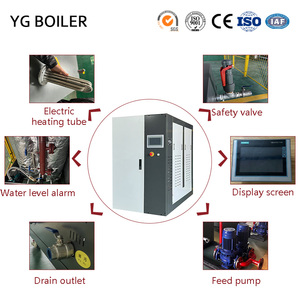 Chaudière à vapeur électrique YG série LDR, démarrage à une touche, entièrement automatique, faible encombrement, faible bruit, pour machine à étenter - Product Image 6