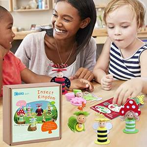 Enfant en bas âge début jouets éducatifs <span class=keywords><strong>abeille</strong></span> insecte couture 3D feutre bricolage artisanat activité Kits bricolage Arts et artisanat ensemble pour enfant - Product Image 6