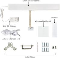 Actuador de Ventana Automático Inteligente y Moderno para Techos de Garajes Industriales e Invernaderos