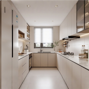 Mỹ Tùy Chỉnh Modular Đồ Nội Thất Nhà Bếp Thiết Kế Hiện Đại Matte Sơn Mài Sẵn Sàng Để Lắp Ráp Tủ Bếp - Product Image 3