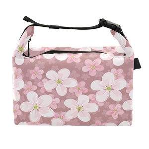 Custom Hau Printed Hawaii Life Thermal Insulated Cooler Bag Popular Eco-Friendly Portable and Reusable Lunch Bag - Product Image 1