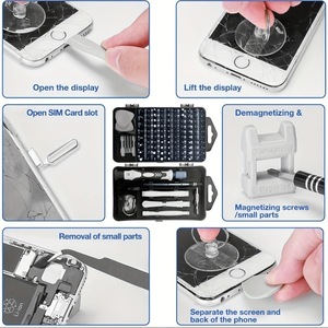 Bộ tua vít chính xác công nghiệp 115 trong 1, sửa chữa nhanh cho điện thoại, đồng hồ, máy tính, thiết bị điện tử tự làm, OEM - Product Image 6