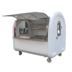 Hot Selling Multipurpose Commercial Stainless Steel Snack Food Cart/Food Truck machine