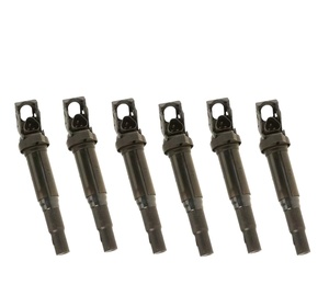 6 bobinas de encendido actualizadas con conectores de bujías ELDOR OEM para <span class=keywords><strong>BMW</strong></span> - Product Image 1