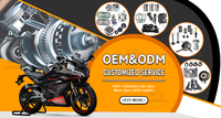 Moteur à essence SNOR de haute qualité Zongshen 100cc pour motos, compatible avec l'assemblage du moteur BAJAJ Boxer CT100
