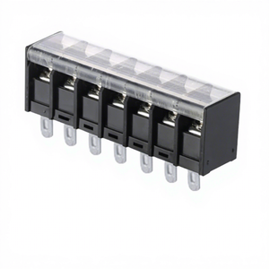 ขั้วต่อกั้น30A KF42H-9.5mm 300V ขั้วต่อทองแดงชุบนิกเกิล22-12AWG ตัวนำ4.0มม. หน้าตัดสีดำ - Product Image 1