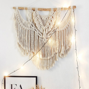 Decorazione Bohémien per la Casa, Grande Arazzo Macramè Fatto a Mano per Hotel - Product Image 2