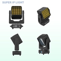25 unidades de luz de escenario LED de doble cara con cabezal móvil, 500W RGBW Matrix, para DJ, discoteca, bodas