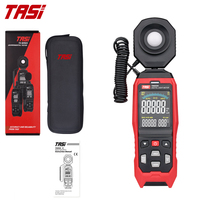Medidor de luz TASI TA632B 200.000 LUX Medidor de luz digital Iluminómetros Fotómetro para uso industrial y doméstico