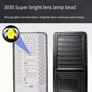 Hochleistungs-4000W Ultra-Helle DC <span class=keywords><strong>LED</strong></span> <span class=keywords><strong>Solar</strong></span>-Straßenleuchte IP65 Intelligente Steuerung Straßenbeleuchtung Autobahn Garten Batterie 5-Jahres-Garantie 90 - Product Image 4