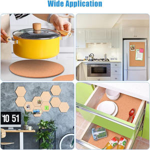 Dessous <span class=keywords><strong>de</strong></span> verre en <span class=keywords><strong>liège</strong></span> autocollants personnalisés carrés tapis en <span class=keywords><strong>liège</strong></span> feuilles <span class=keywords><strong>de</strong></span> support en <span class=keywords><strong>liège</strong></span> pour sous-verres en céramique et fournitures d'artisanat <span class=keywords><strong>de</strong></span> bricolage - Product Image 6