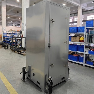 กล่องควบคุมระบบโซลาร์เซลล์สแตนเลสแบบก้อนสี่เหลี่ยม UPS 800W สำหรับเสาโซลาร์เซลล์กลางแจ้ง - Product Image 3