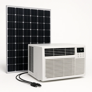 Trung Quốc Nhà Máy Giá 4000btu 6000btu 9000BTU 12000BTU 24VDC <span class=keywords><strong>48V</strong></span> R32 cửa sổ gắn năng lượng mặt trời điều hòa không khí với năng lượng mặt trời hệ thống - Product Image 2