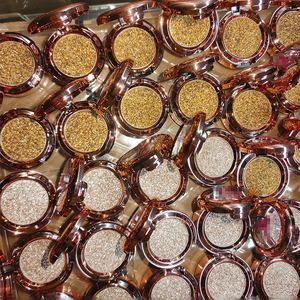 Palette Mini Ombretti Glitter Oro e Argento, Ombretto Singolo Brillante e Scintillante, Polvere Metallica per <span class=keywords><strong>Occhi</strong></span> - Product Image 5