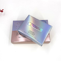Vente flash - Boîte en carton de luxe holographique en forme de triangle avec fermeture magnétique pour bijoux