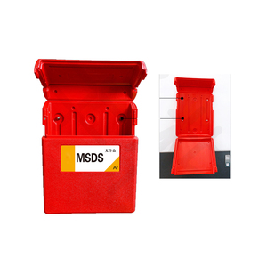 Gestione dei prodotti chimici file materiali di sicurezza scheda dati di archiviazione PE MSDS scatola di documenti di alta qualità MSDS A4 di sicurezza - Product Image 3