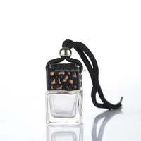 Diffuseur de parfum pour voiture en verre, petit flacon de parfum pour voiture