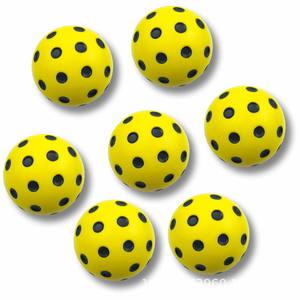 Новый прочный профессиональный бесшумный мяч для пиклбола с 40 отверстиями, быстрый, из полиуретана, для занятий спортом в помещении и на улице - Product Image 1