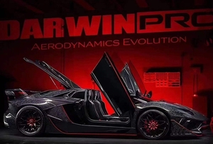 Kit demi-fibre de carbone SVJ modifié Runde pour 11-20 <span class=keywords><strong>Lamborghini</strong></span> <span class=keywords><strong>Aventador</strong></span> LP700 720 pare-chocs avant arrière capot jupes latérales ailerons arrière - Product Image 6