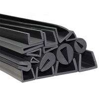 Bande de garniture en mousse PVC/EPDM silicone en forme de U pour automobile, étanche, insonorisante, moulée, taille découpée, pour portière de voiture, service OEM/ODM