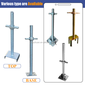 Phong cách công nghiệp mạ kẽm san lấp mặt bằng jack cơ sở cường độ cao Q235 giàn giáo Jack cơ sở trọng lượng cho các trang web xây dựng - Product Image 2