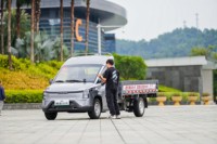 Fourgons électriques purs LINXYS G100P 2 places Camion électrique de fret Véhicules à énergie nouvelle pour le transport de marchandises ou de fret